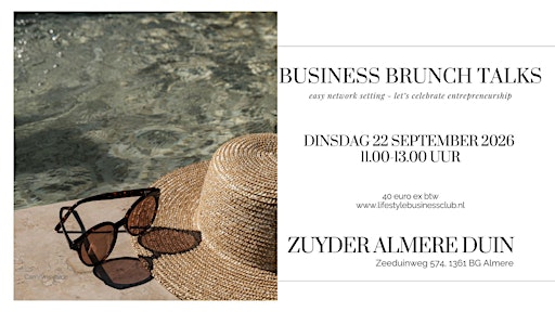 Business Brunch Almere Duin Zuyder