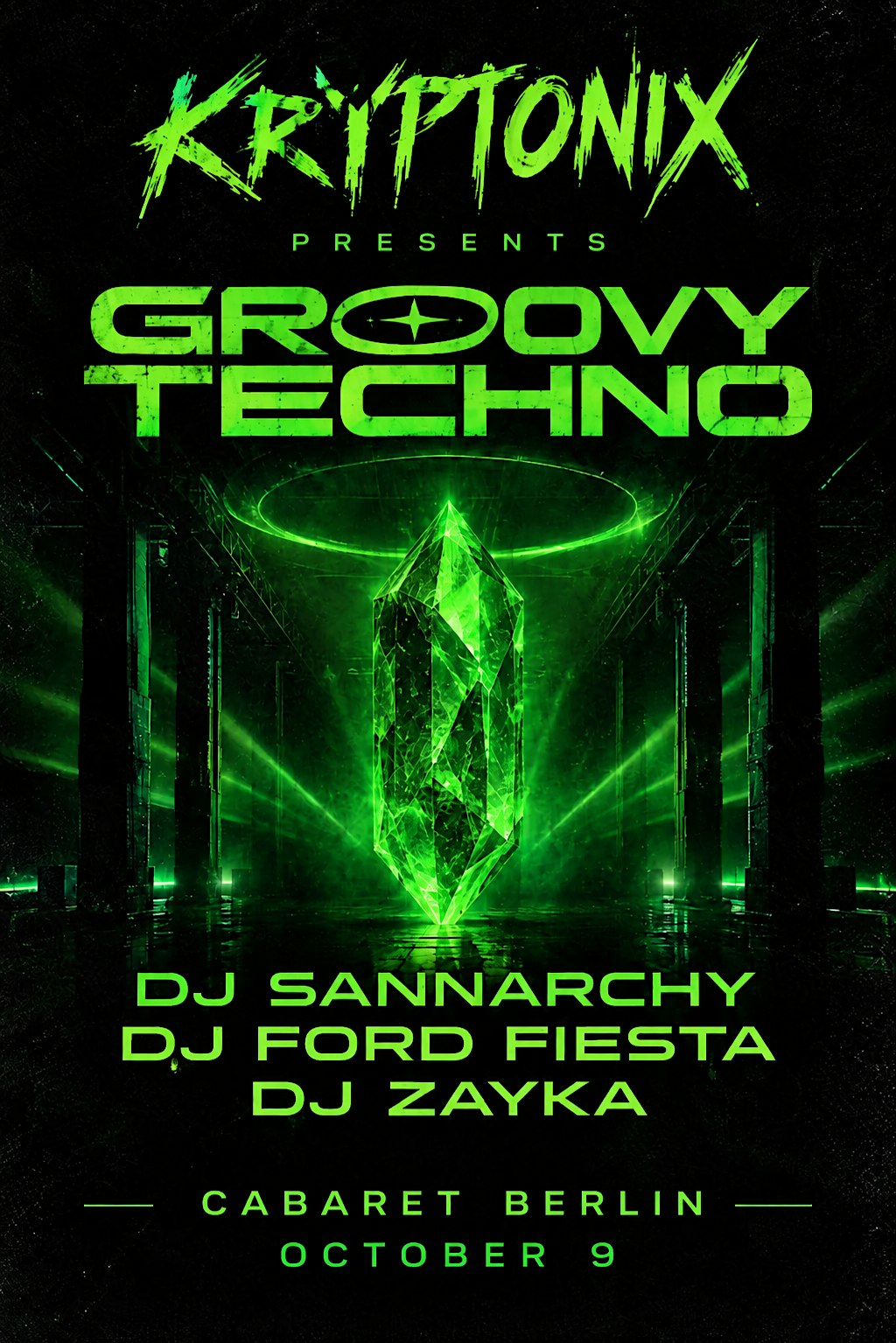 KRYPTONIX Groovy Techno
