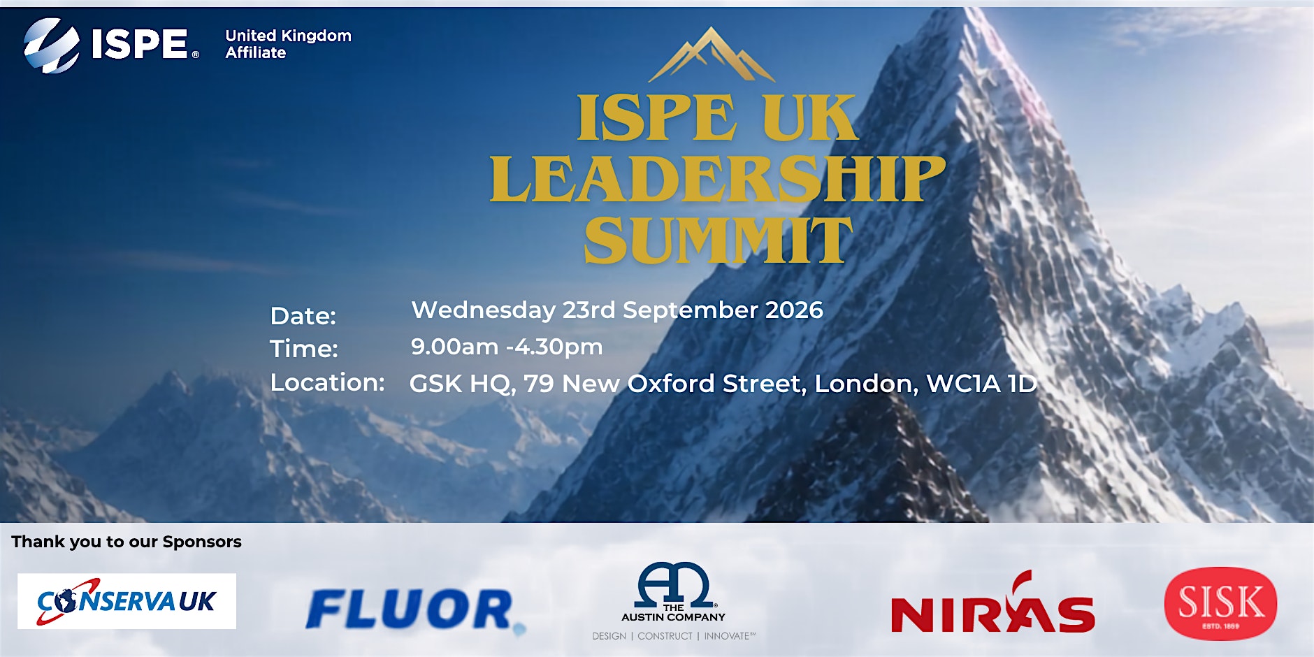 ISPE UK LEADERSHIP SUMMIT