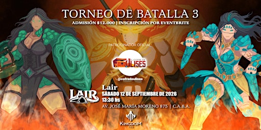 Torneo de Batalla 3 - Lair (12-09-2026) | Kingdom TCG™