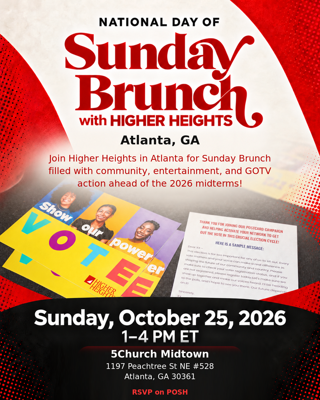 #BlackWomenVote National Day of Sunday Brunch in Atlanta
