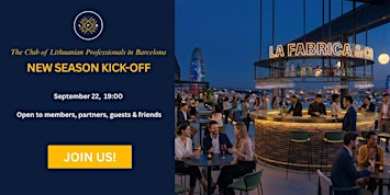 ☀️ LPB New Season Kick-off Event | September 22