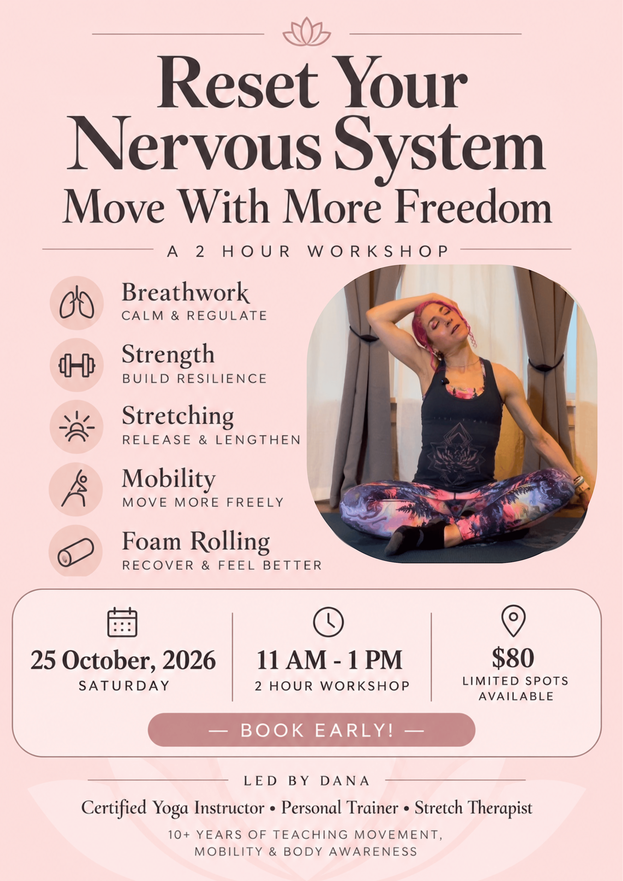 Reset Your Nervous Sytem, Move with More Freedom 2Hr workshop