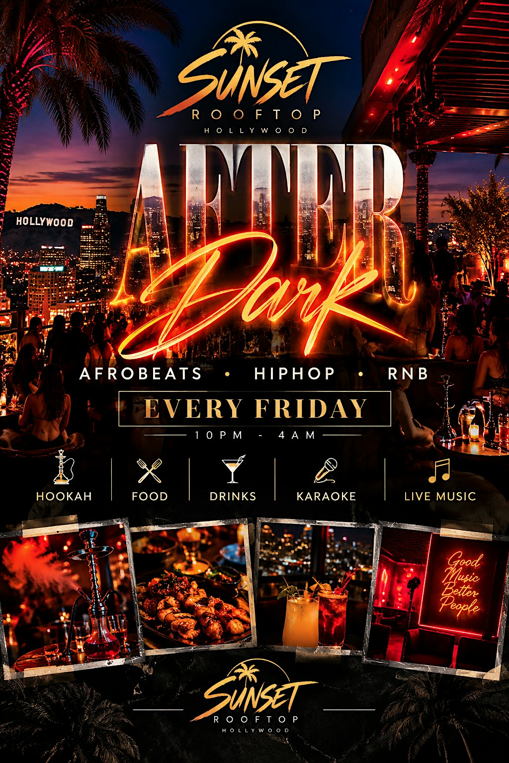 Sunset After Dark- Afrobeats • Hiphop • RnB