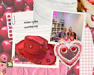 Fake Cake Decorating Workshop!