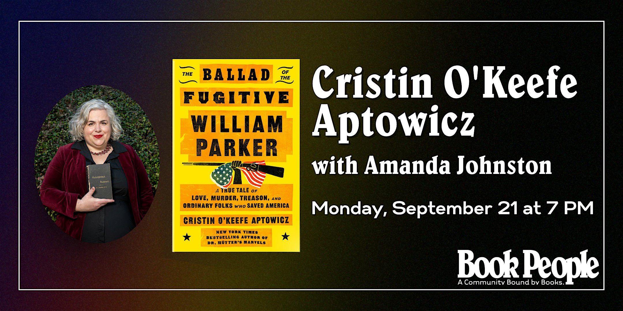 BookPeople Presents: Cristin O'Keefe Aptowicz