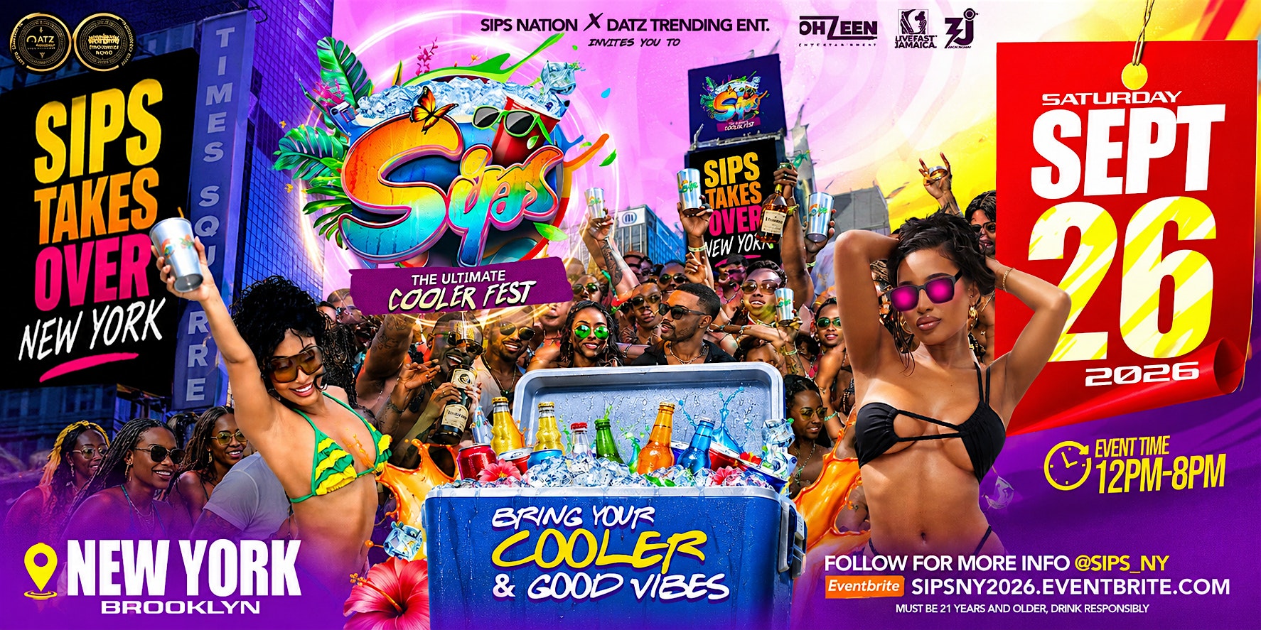 SIPS COOLER FEST 2026‼️BRING YOUR OWN BOTTLES! COOLERS ALLOWED!