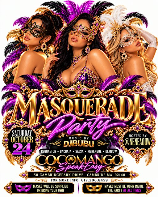 Masquerade Party at CocoMango SpeakEasy