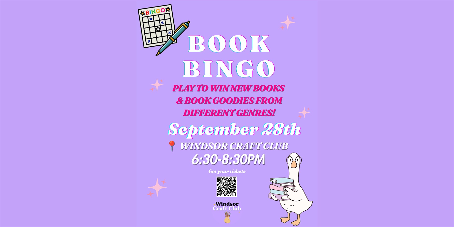 Book Bingo & Book Swap Night