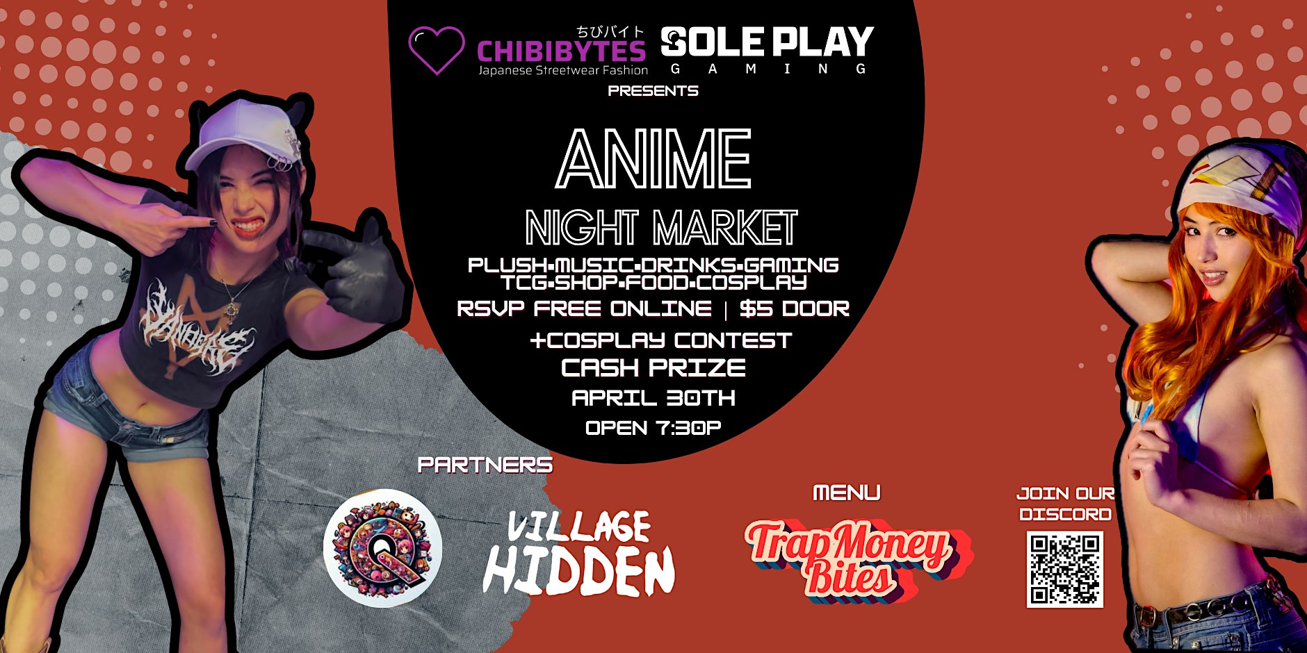 POSTPONTED - POP UP ANIME NIGHT AND COSPLAY CONTEST - SOLEPLAY DECATUR
