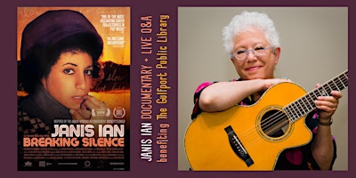 JANIS IAN documentary + rare, live appearance - benefiting Gulfport Library