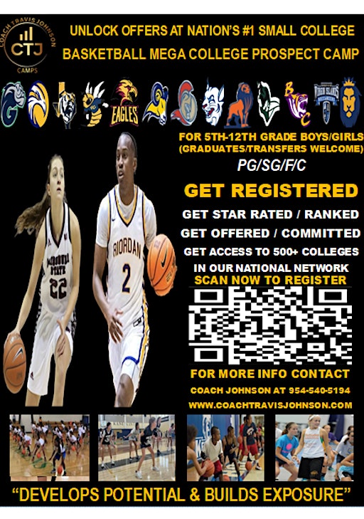 DALLAS TX BASKETBALL BOYS/GIRLS MEGA COLLEGE PROSPECT CAMP SEPT 26TH