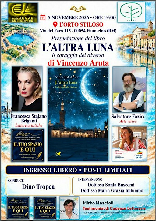 Cadenze Letterarie presenta “L'altra luna – Il coraggio del diverso”