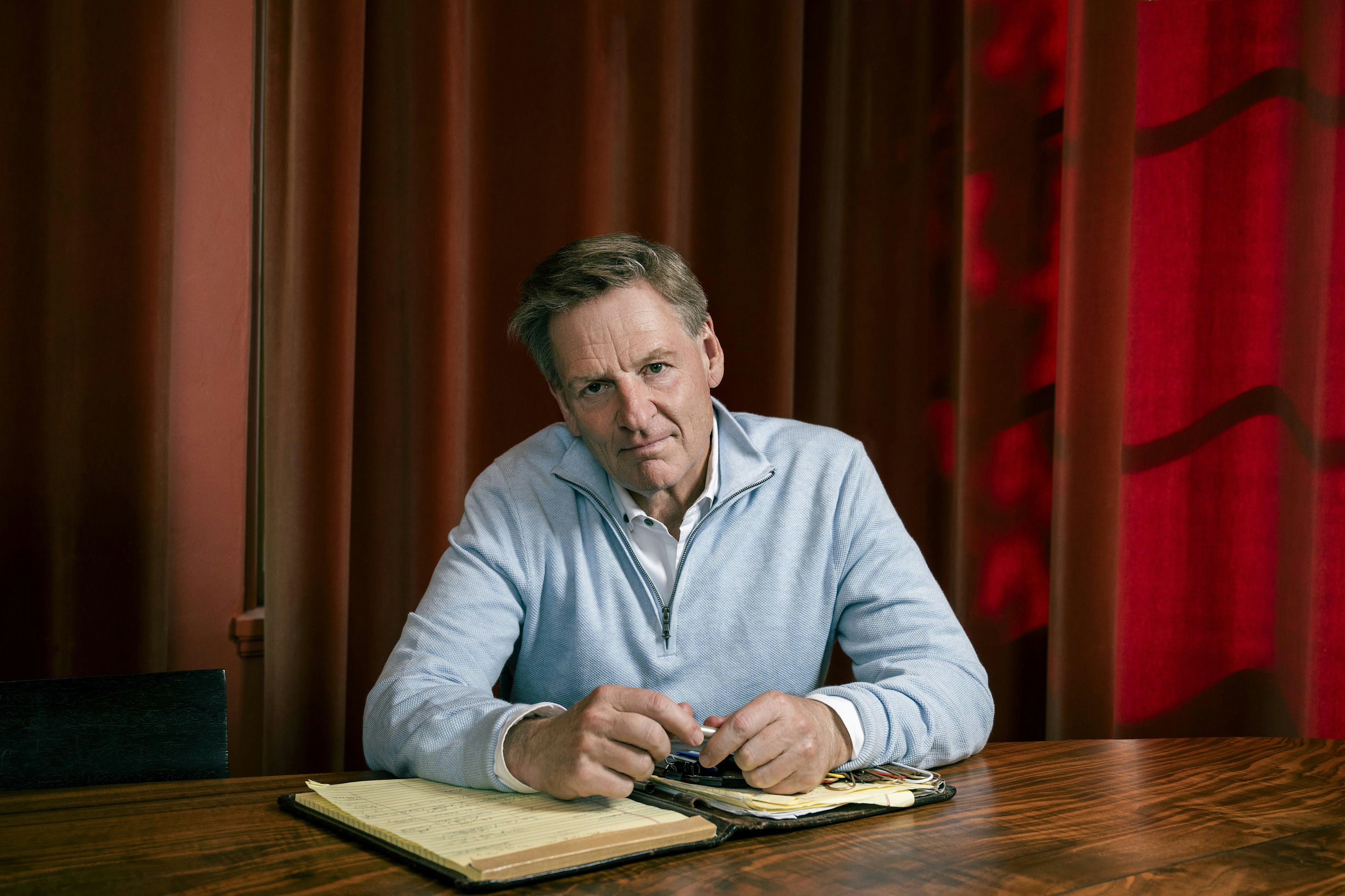 Michael Lewis  in conversation with Mark Little