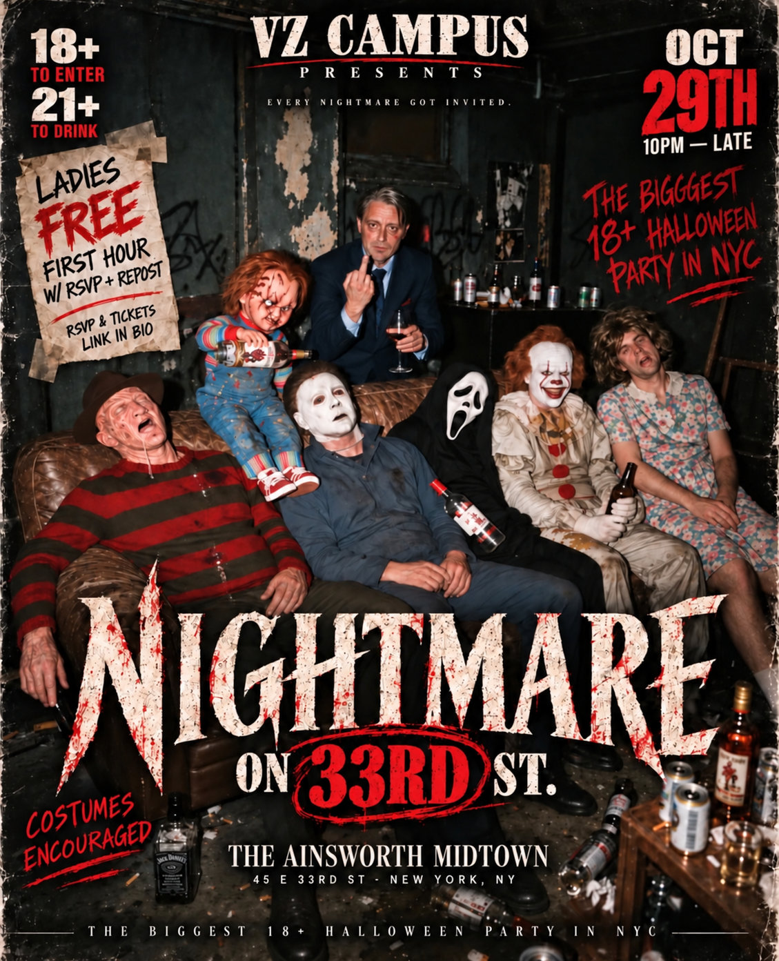 Nightmare On 33rd St (18+)