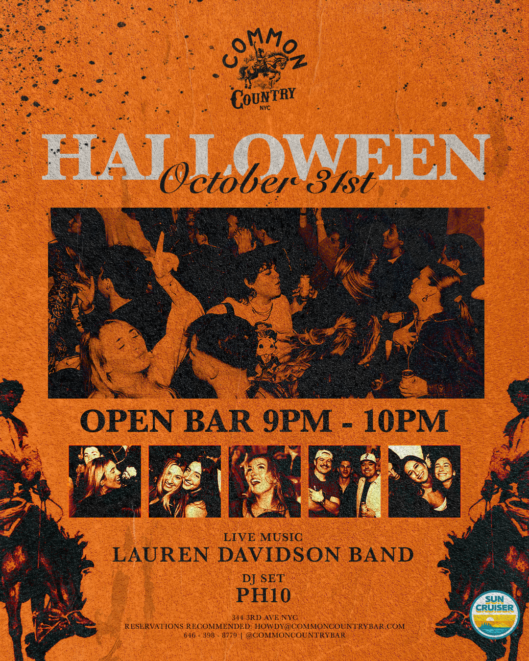 Halloween Night 10/31 @ Common Country