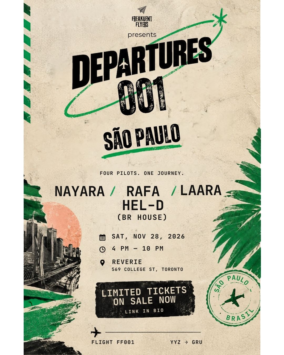 Departures: São Paulo