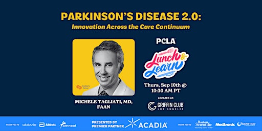 Lunch & Learn: Parkinson's 2.0
