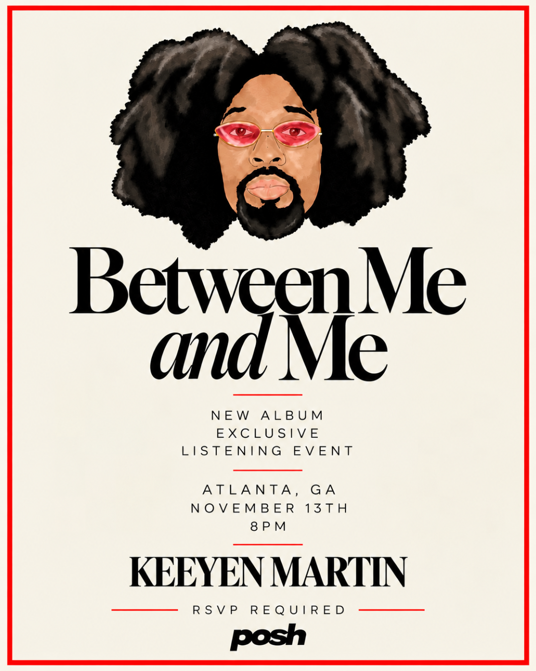 Keeyen Martin: “Between Me And Me” Listening Event • Atlanta, GA