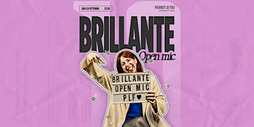 Brillante - Open Mic Musicale