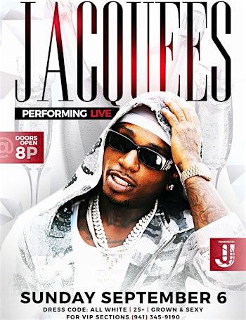 JACQUEES LIVE IN CONCERT ALL WHITE BASH