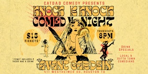 Knock Knock Stand Up Comedy and Taco Dinner