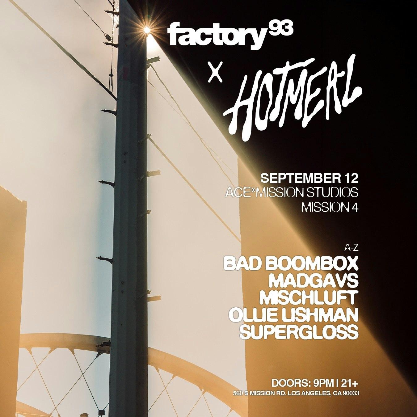 Factory 93 presents: Hot Meal Records LA Showcase