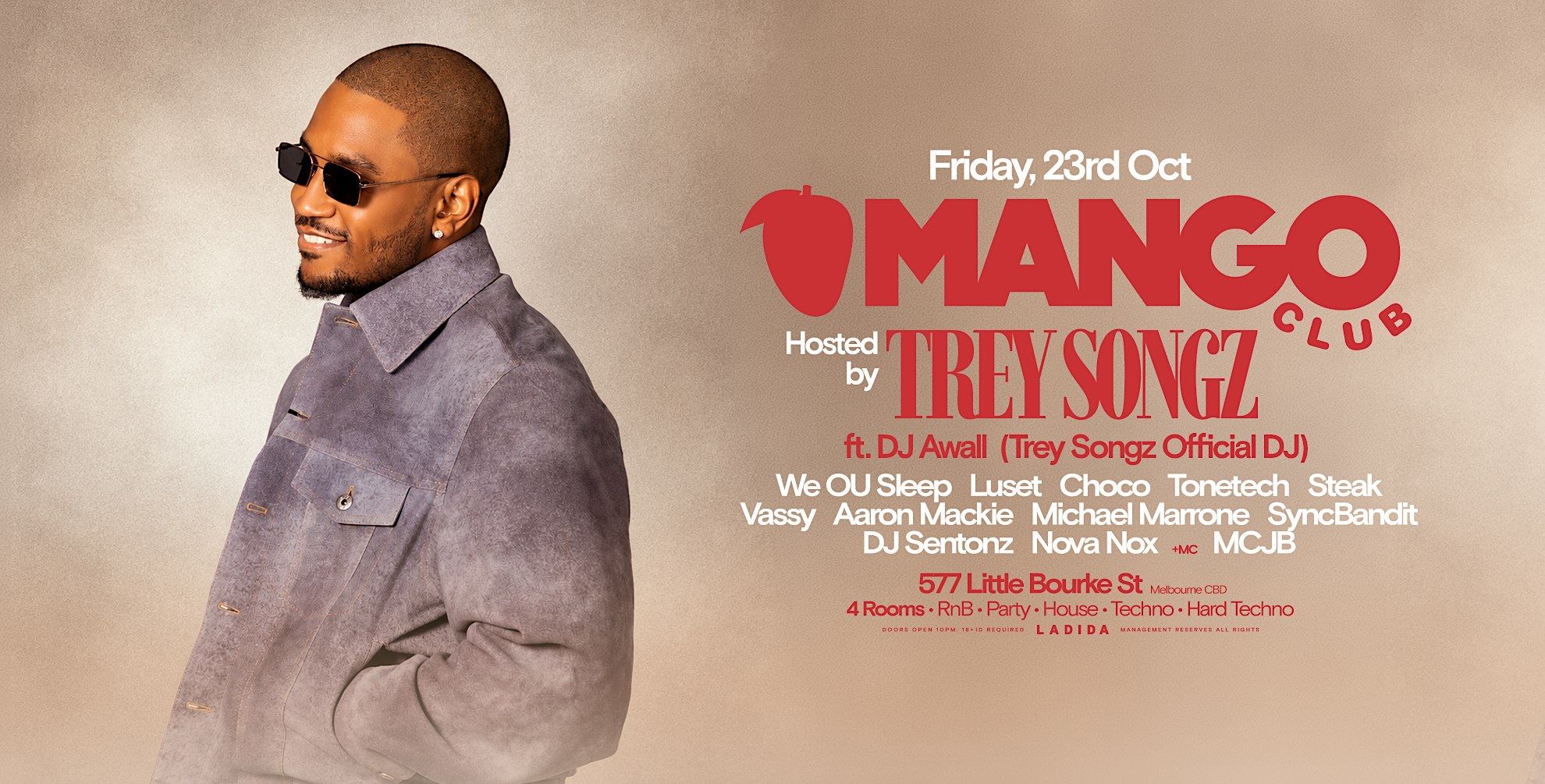 MANGO CLUB | 23.10.26 | HOSTED BY TREY SONGZ