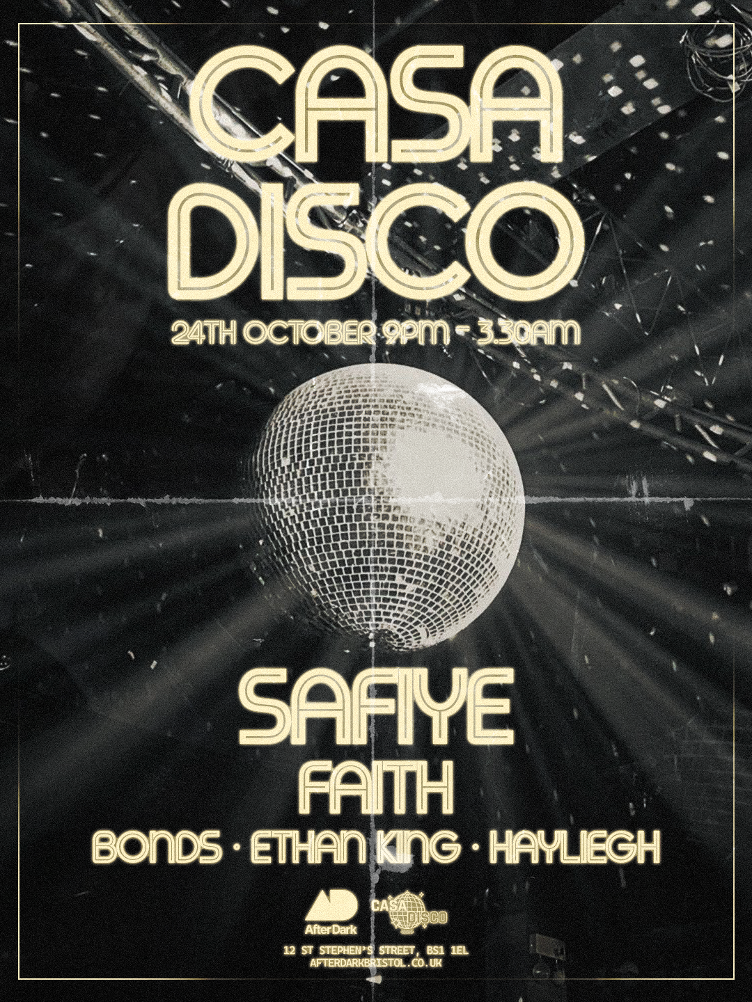 Casa Disco presents.. Safiye with Faith, & More