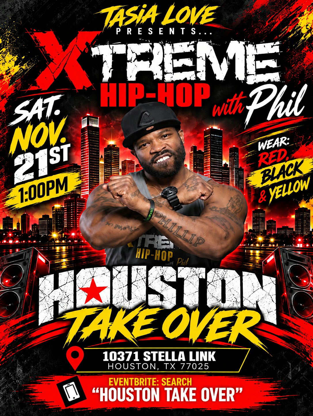 HOUSTON TAKE OVER- Xtreme Hip Hop w/ Phil