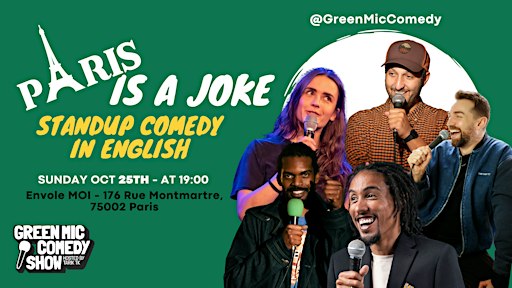 Paris is a Joke - Stand up comedy in English