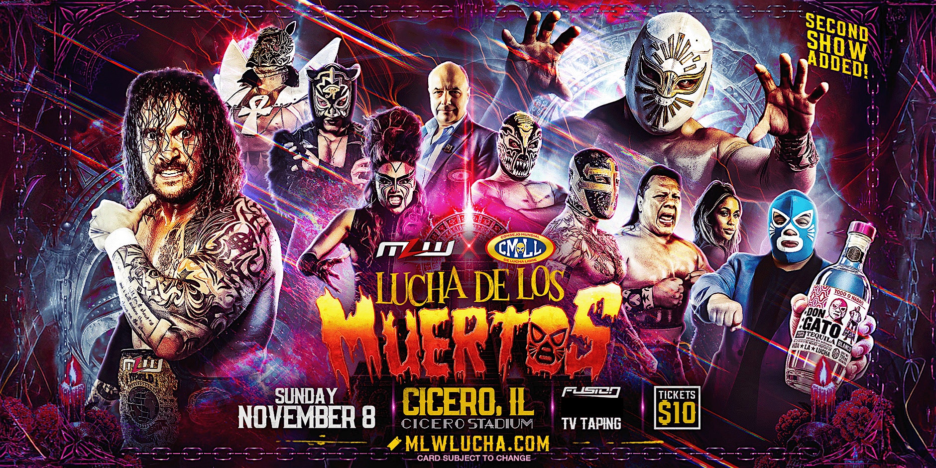 MLW Lucha de los Muertos (Fusion TV Taping)