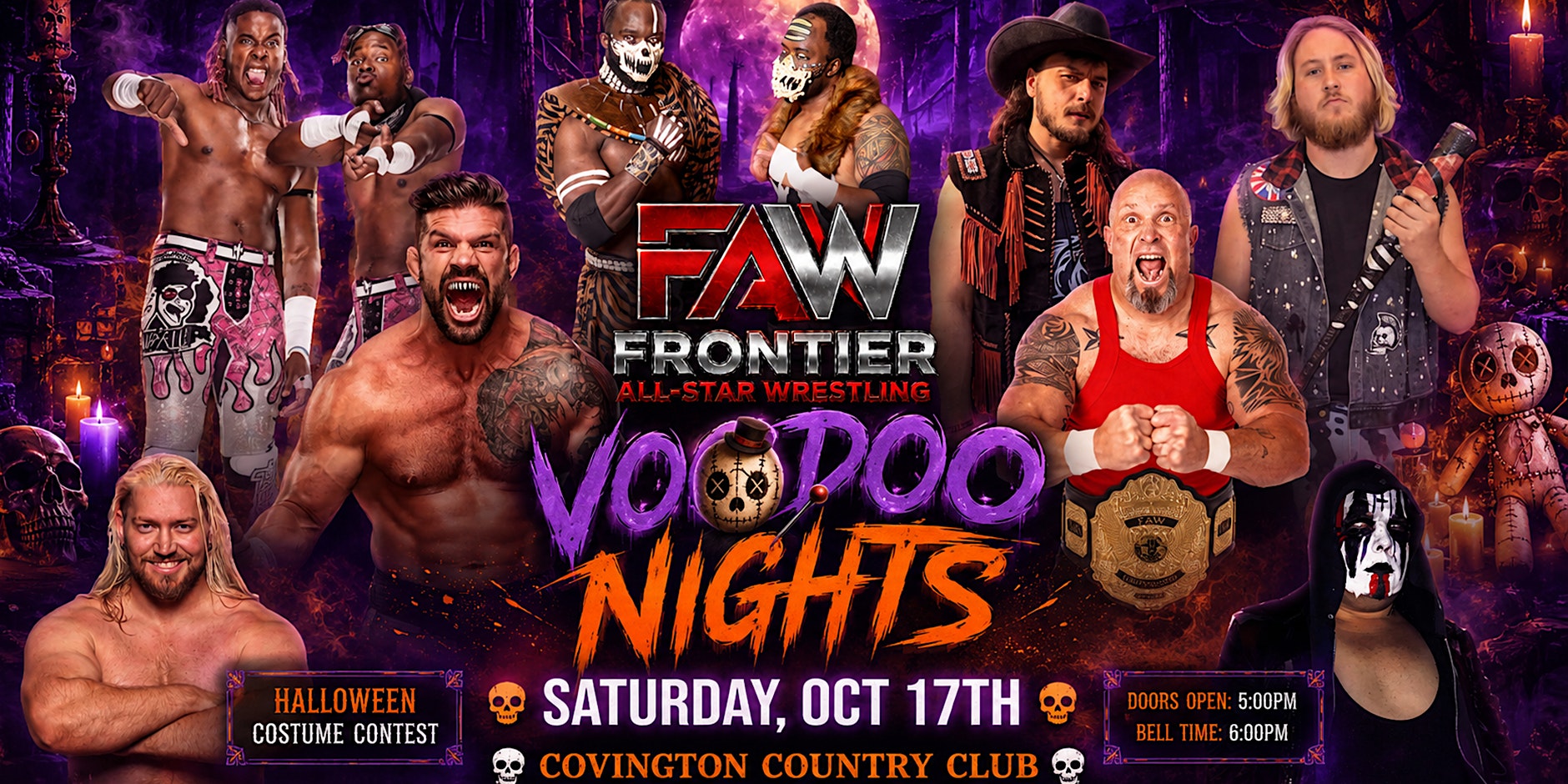 Voodoo Nights - FAW Wrestling Halloween Showdown