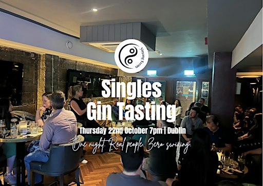 Singles Gin Tasting | Age 25-37 | Dublin City