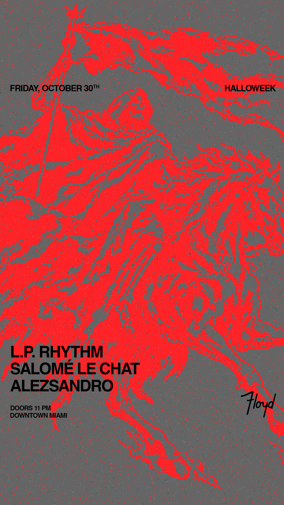 Halloweek: L.P. Rhythm + Salomé Le Chat
