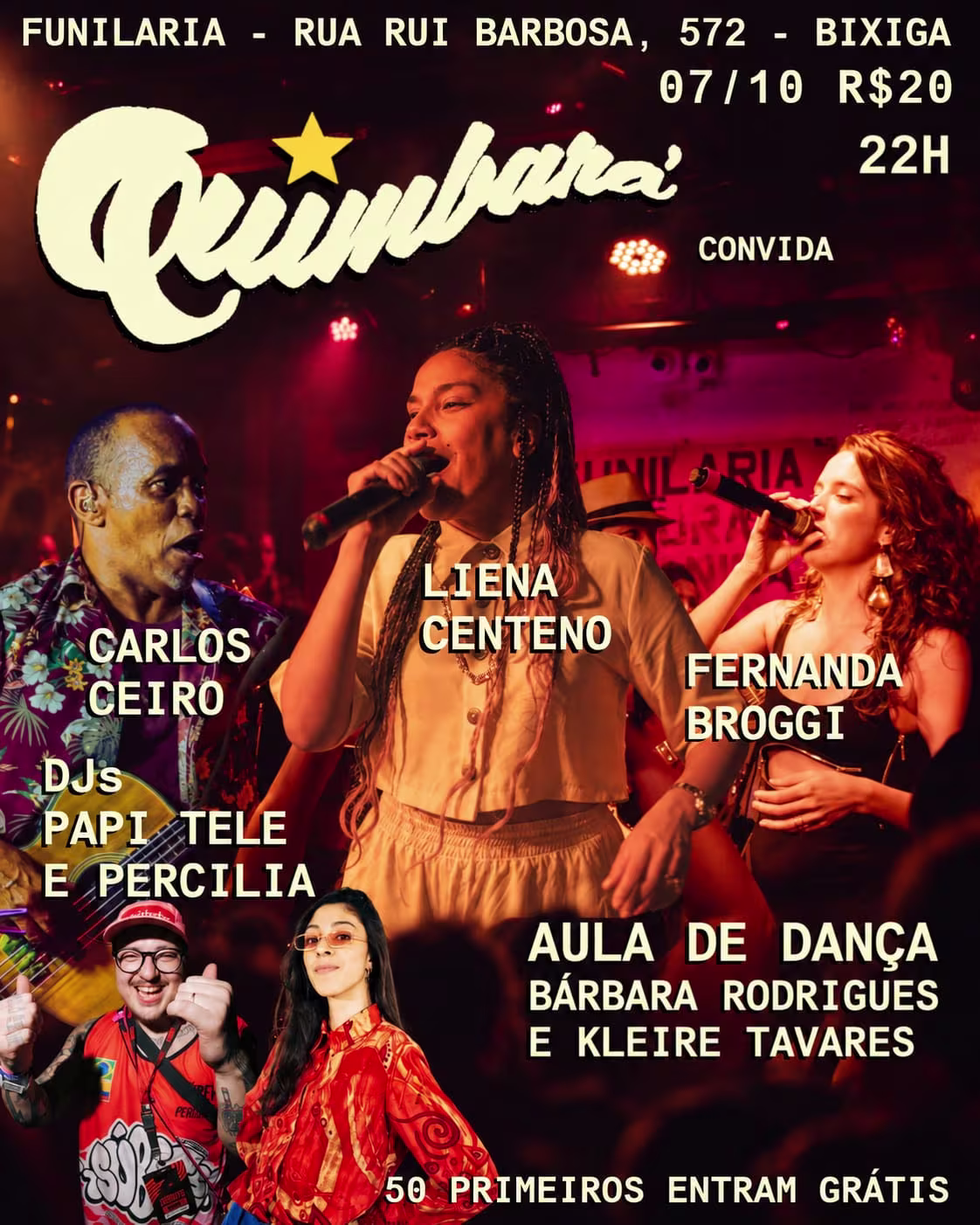 Quarta Latina Com Banda Quimbará Na Funilaria - 07/10