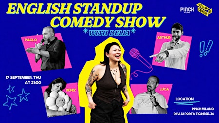 17 SEP-Navigli English Standup Showcase - Featuring International Comedians