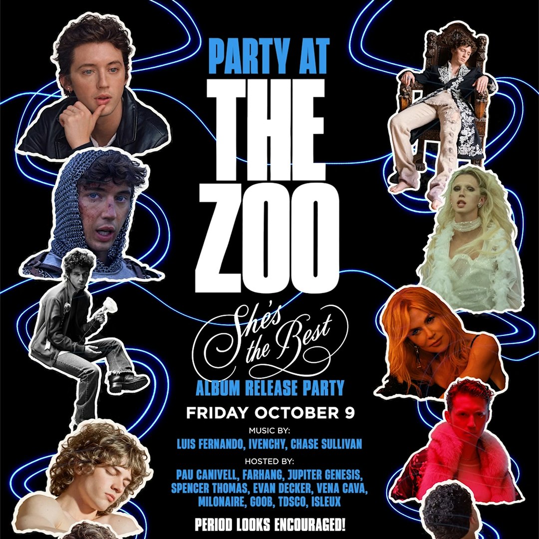 PARTY AT THE ZOO! SHE'S THE BEST ALBUM RELEASE!