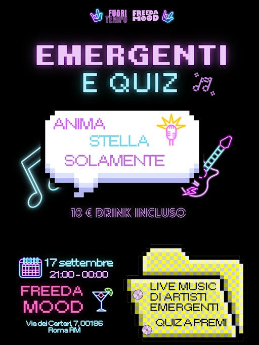 EMERGENTI & QUIZ - Fuori Tempo