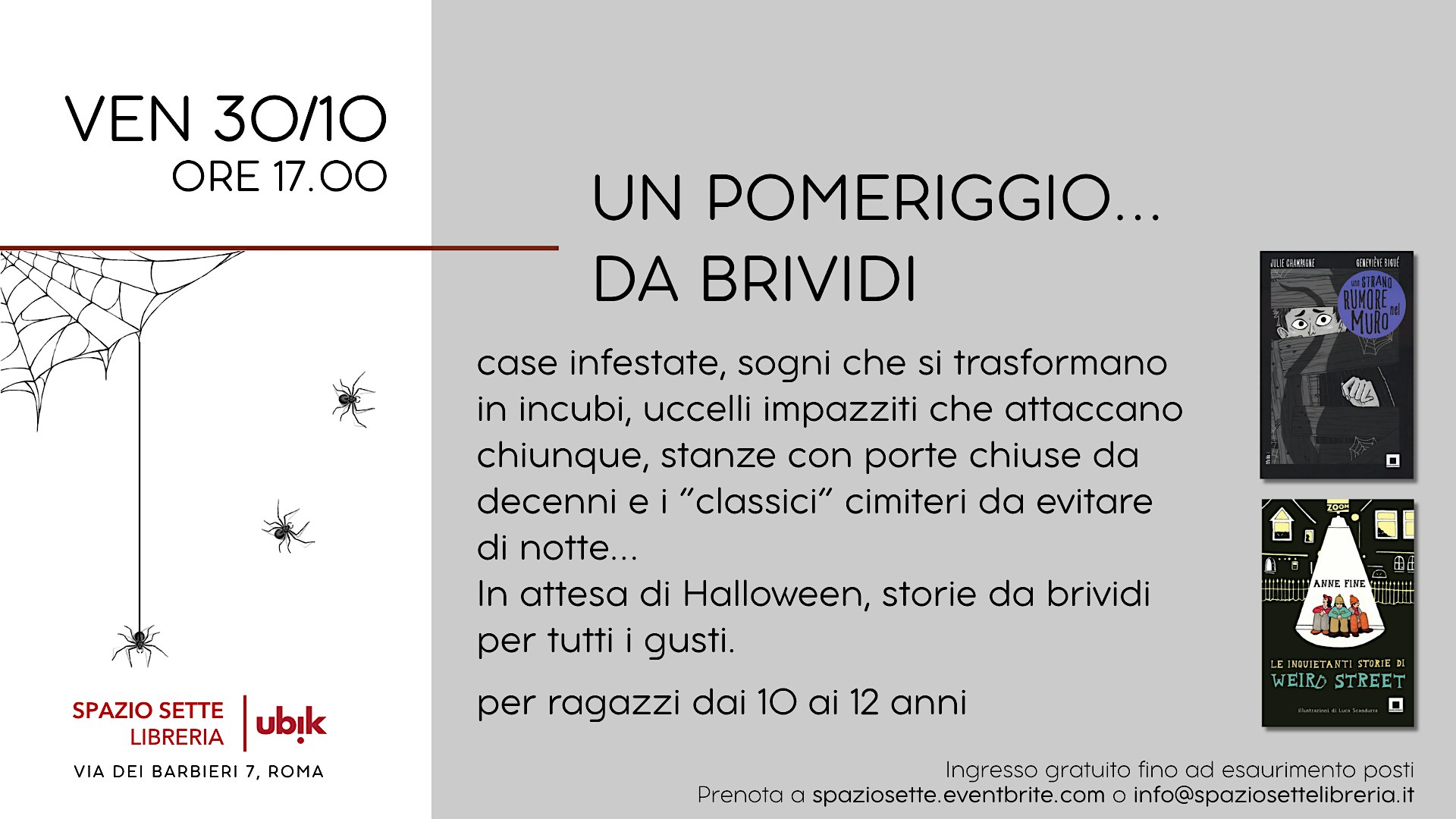 Un pomeriggio... da brividi