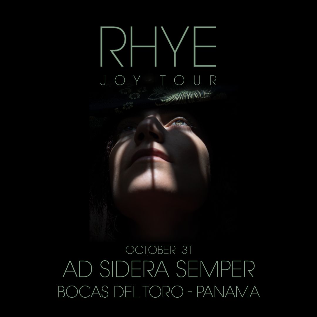 RHYE — JOY TOUR Live at Ad Sidera Semper 2026