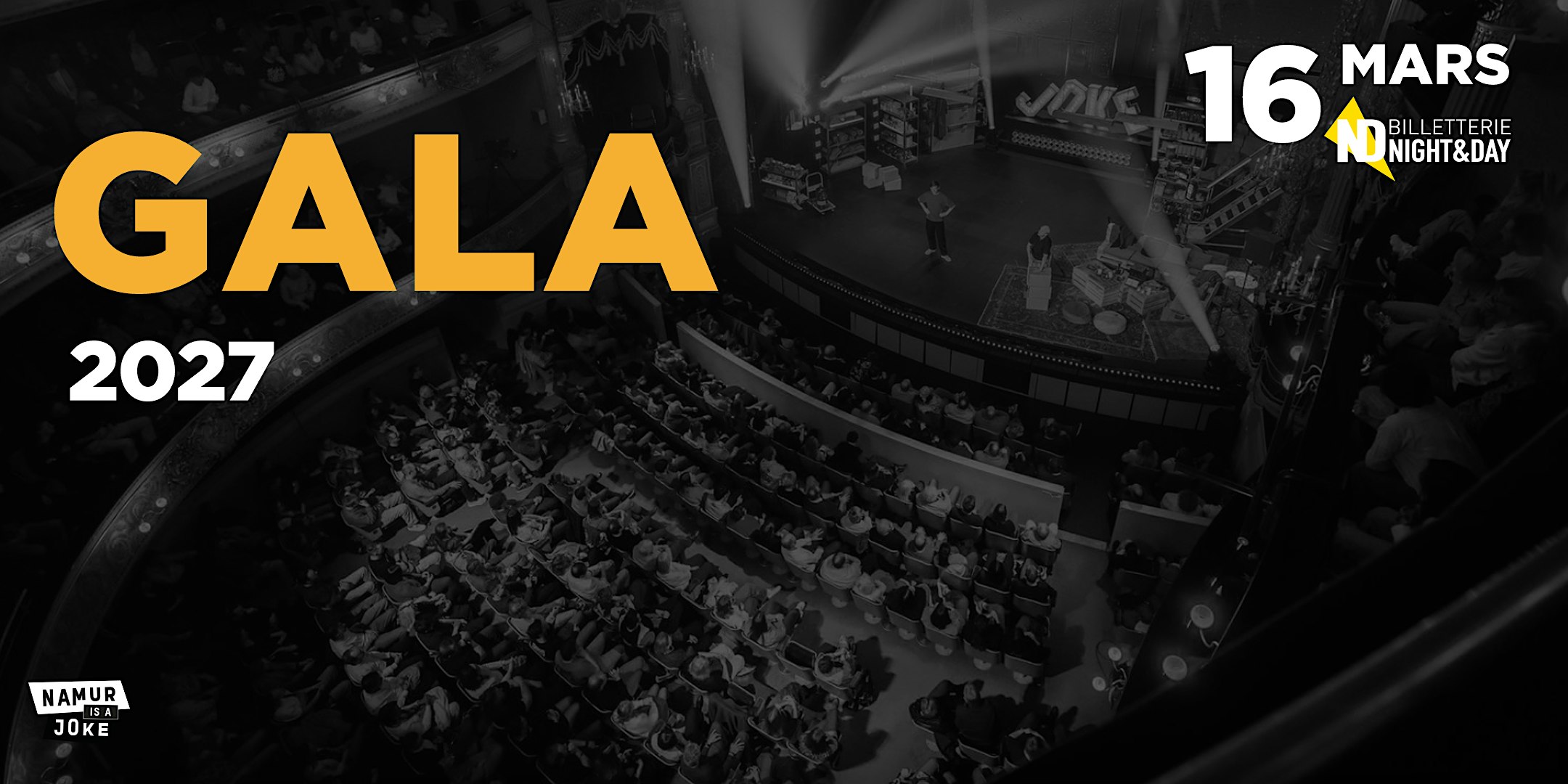 Namur is a Joke 2027 - GALA - 21h00