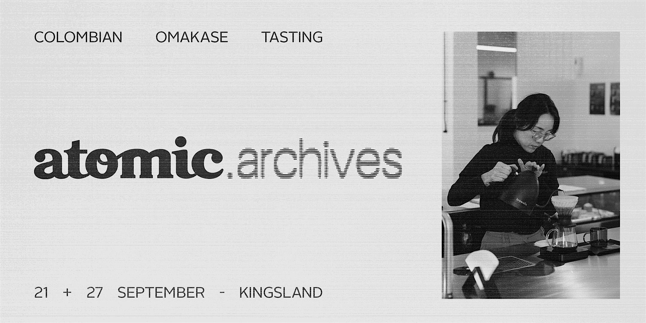 Atomic.archives: Colombian Coffee Tasting.