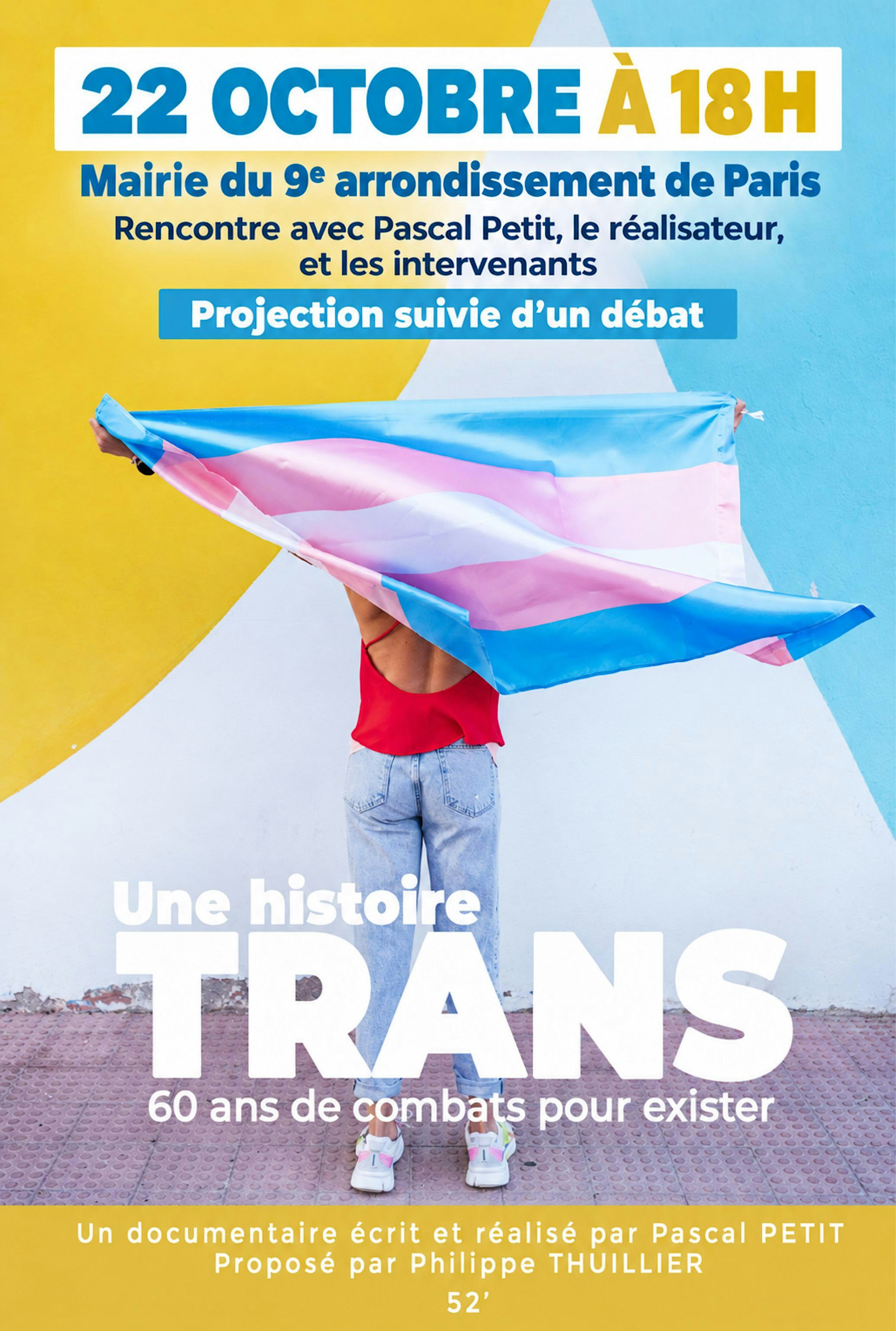 Projection "Une histoire trans: 60 ans de combats pour exister"
