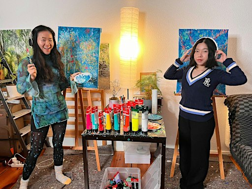Techno Painting Workshop