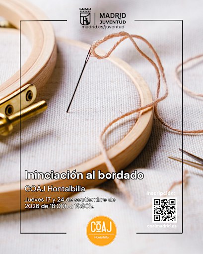 INICIACIÓN AL BORDADO