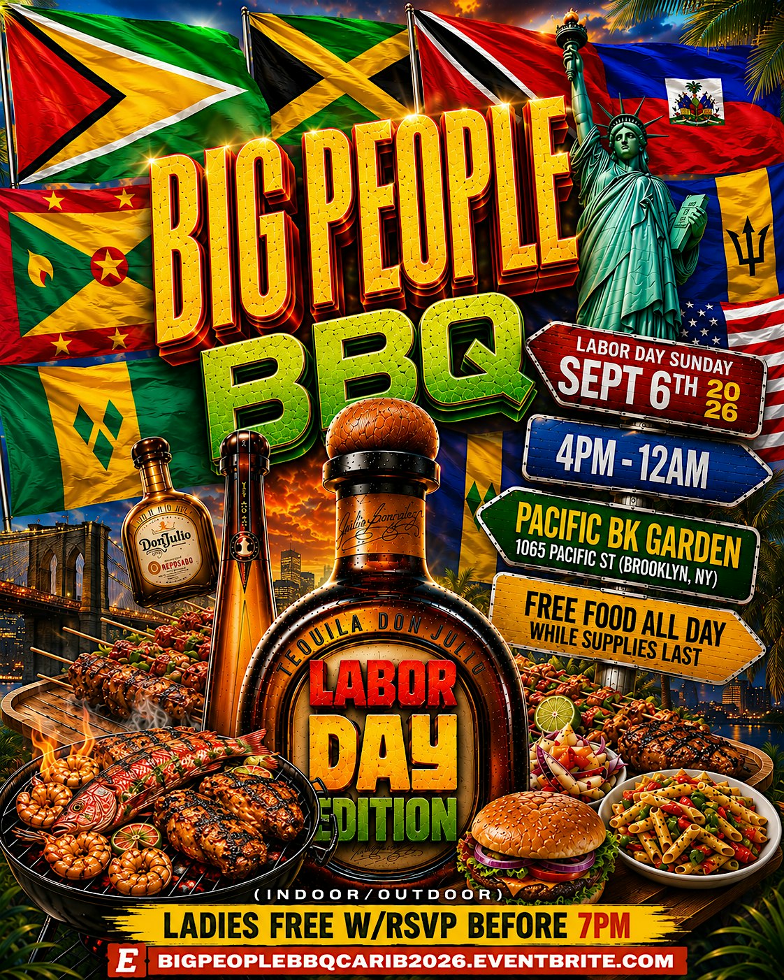 BIG PEOPLE BBQ 2026 (Labor Day Edition)