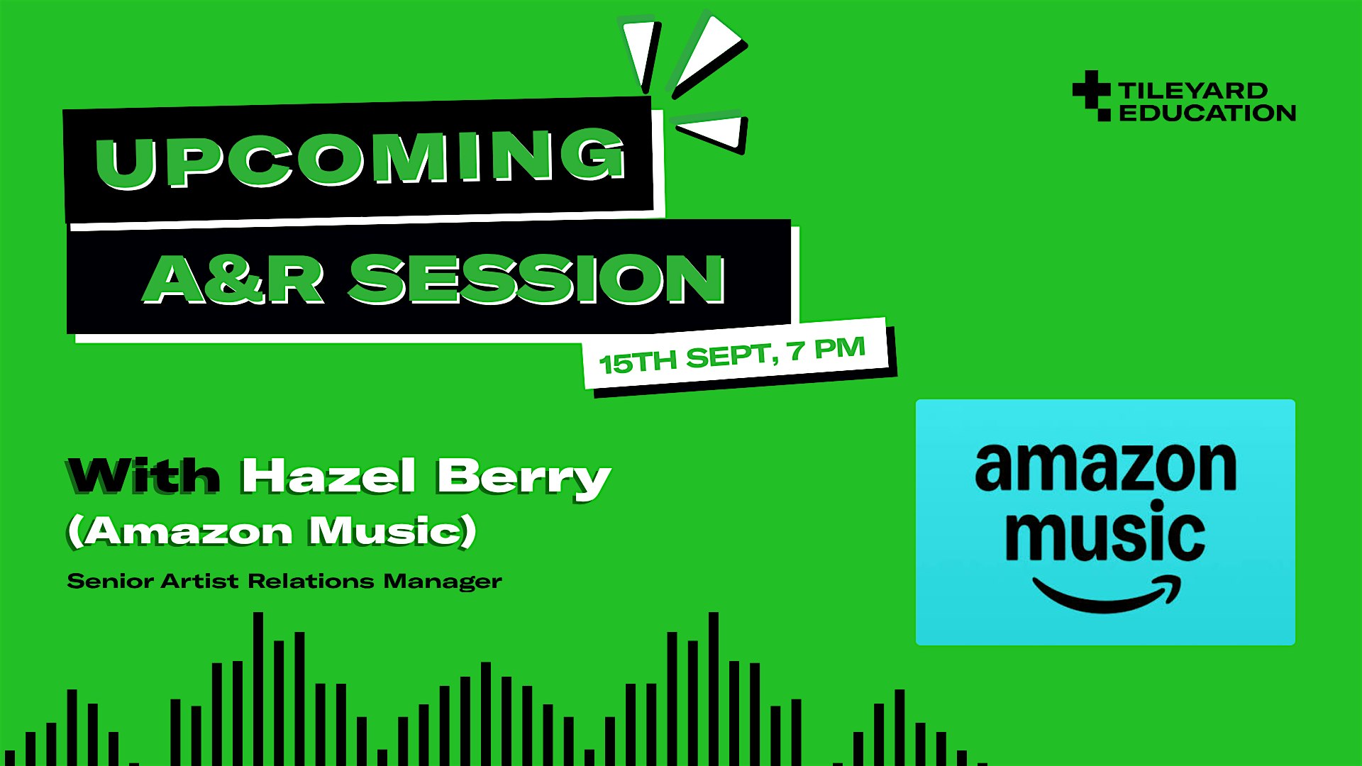 A&R Sessions with Amazon Music - Hazel Berry