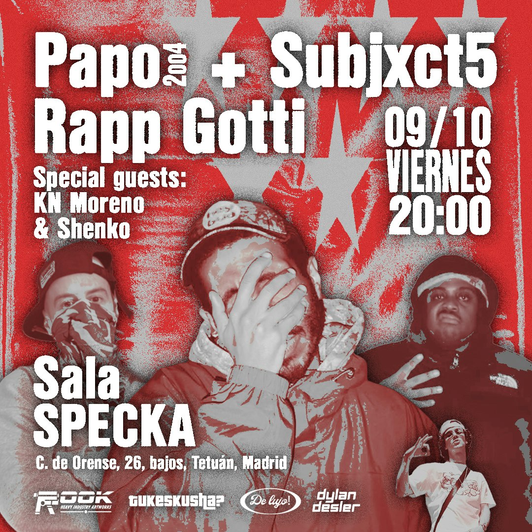 Papo2oo4+Subjxct 5 / Rapp Gotti / KN Moreno