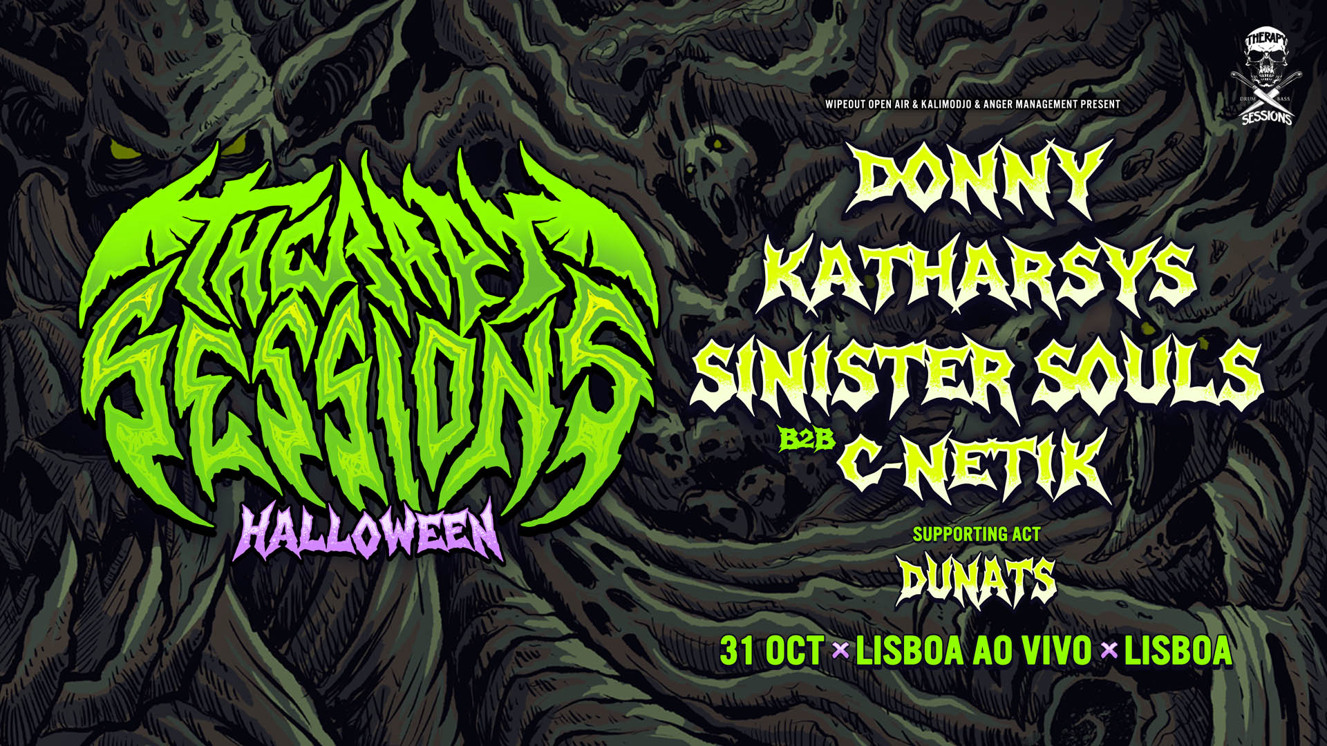 Therapy Sessions Halloween Lisboa